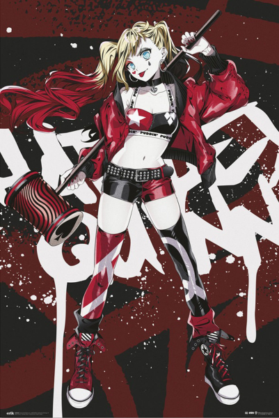 DC Comic - Poster - Harley Quinn Graffiti