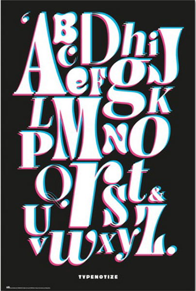 Alphabet - Poster - Typenotize