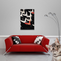 Japan - Poster - Flying Cranes