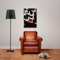 Japan - Poster - Flying Cranes