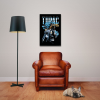 2pac - Poster - All Eyez Motorcycle