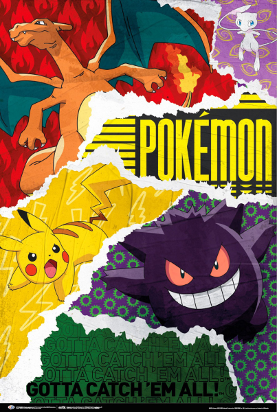 Pokemon - Poster - Gotta catch em all