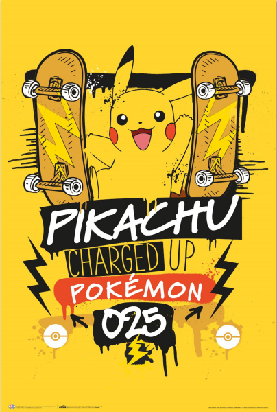 Pokemon - Poster - Pikachu - Charged Up