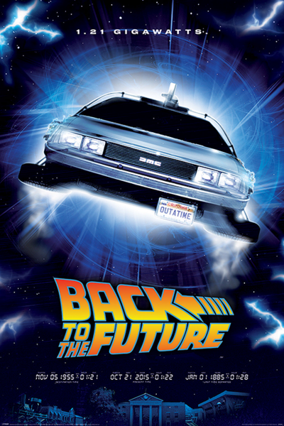 Back To The Future - Poster - 1.21 Gigawatts