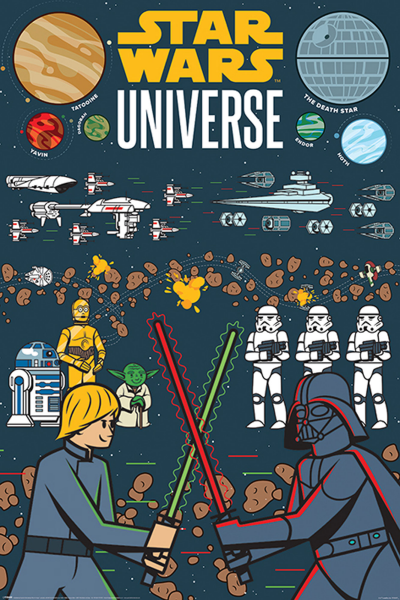 Star Wars - Poster - Universe Illustrated
