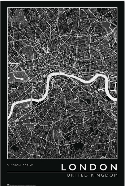 City Map - Poster - London