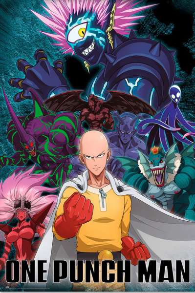 One Punch Man - Poster - Saitama vs Villain