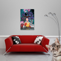 One Punch Man - Poster - Saitama vs Villain