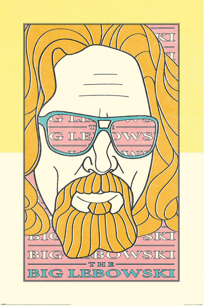 Big Lebowski, The - Poster - Yellow
