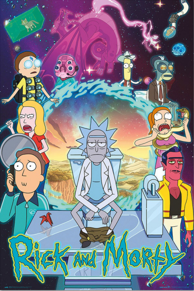 Rick & Morty - Poster - Season 4
