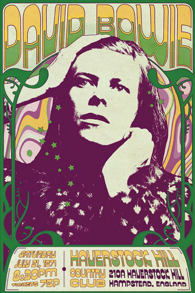 Bowie, David - Poster - Haverstock Hill
