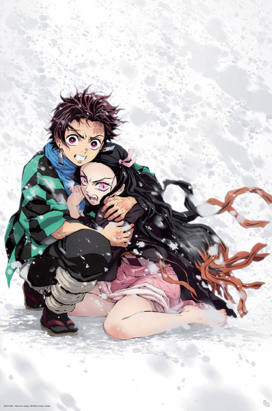 Demon Slayer - Poster - Tanjiro & Nezuko Snow
