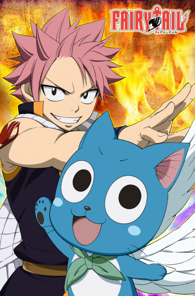 Fairy Tail - Poster - Natsu & Happy