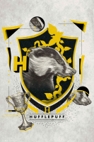 Harry Potter - Poster - Hufflepuff Illustrative