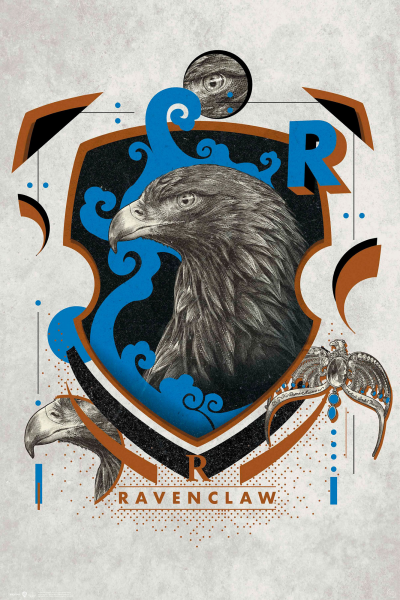 Harry Potter - Poster - Ravenclaw Illustrative
