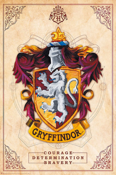 Harry Potter - Poster - Gryffindor