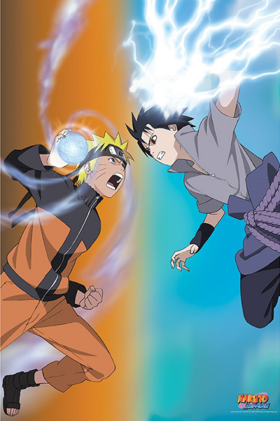 Naruto Shippuden - Poster - Naruto vs Sasuke
