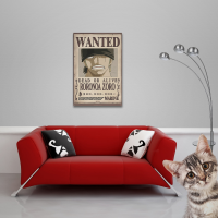 One Piece - Poster - Wanted Zoro