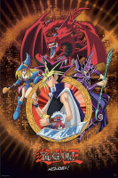 YU GI OH! - Poster - Yugi Slifer and Magician