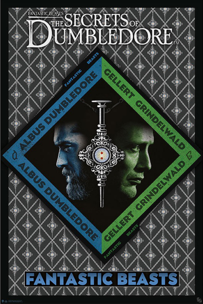 Fantastic Beasts - Poster - Secrets Dumbledore - Grindelwald