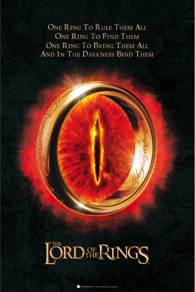 Lord of the Rings, The - Poster - The One Ring