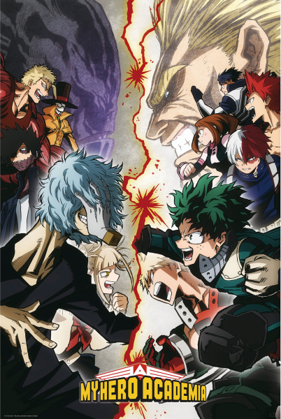 My Hero Academia - Poster - Heroes vs. Villains
