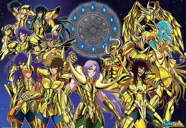Saint Seiya - Poster - Gold Saints