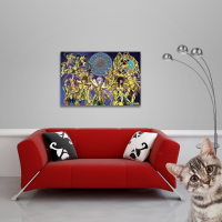 Saint Seiya - Poster - Gold Saints