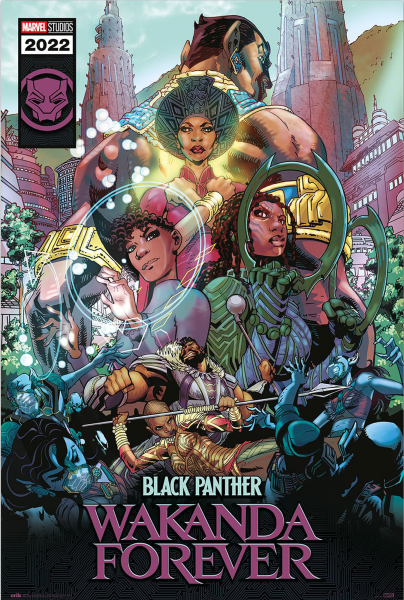 Black Panther - Poster - Wakanda Forever Comic