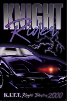 Knight Rider - Poster - Kitt Knight Industry 2000