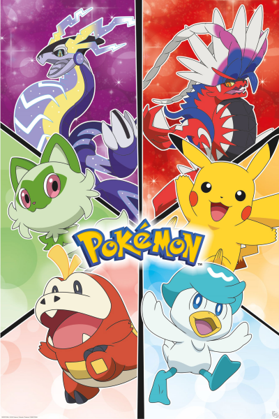 Pokemon - Pokémon - Poster - Scarlet & Violet