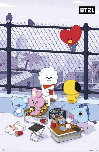 BT21 - Poster - Azotea