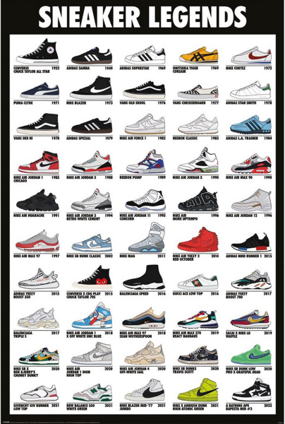 Sneakers - Poster - Legends