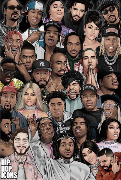 Hip Hop - Poster - Icons