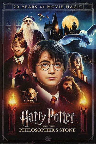 Harry Potter - Poster - 20 Years of Movie Magic
