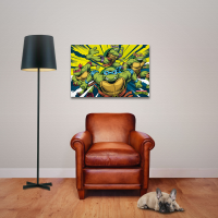 TMNT - Poster - Turtles in action