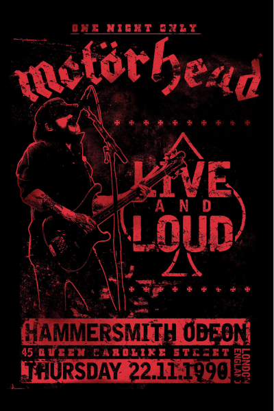 Motorhead - Poster - Live and Loud