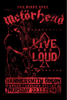 Motorhead - Poster - Live and Loud