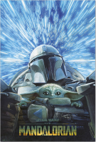 Star Wars - Poster - The Mandalorian - Hyperspace