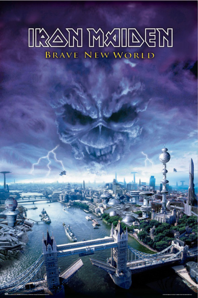 Iron Maiden - Poster - Brave new World