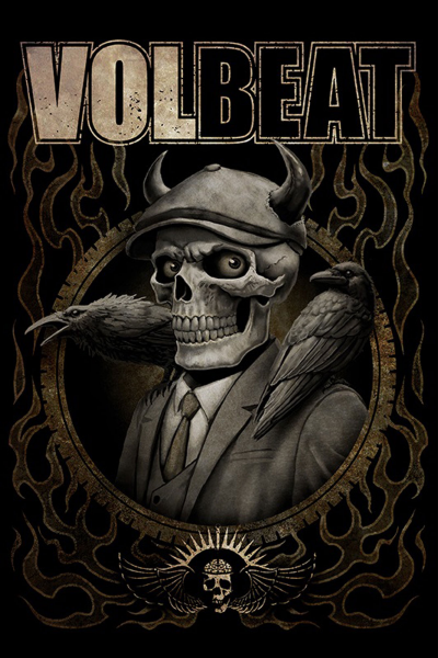 Volbeat - Poster - Skeleton