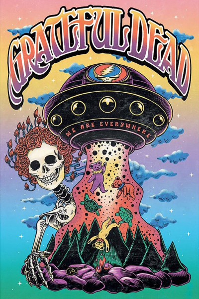 Grateful Dead - Poster - Bertha UFO