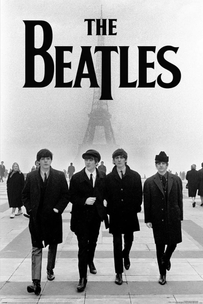 Beatles, The - Poster - Eiffel Tower