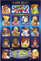Street Fighter - Poster - New Challengers
