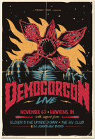 Stranger Things - Poster - Demogorgon Live