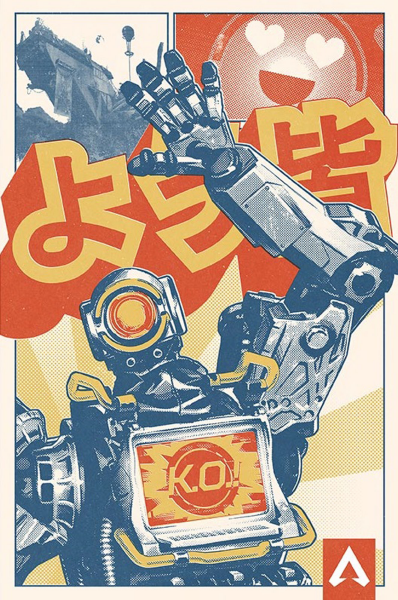 Apex Legends - Poster - Pathfinder Manga