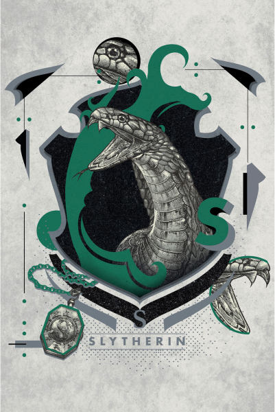 Harry Potter - Poster - Slytherin