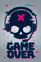 Gaming - Poster - Game Over