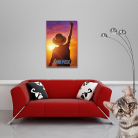 One Piece - Poster - Monkey Sunset