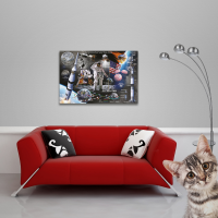 Educational - Bildung - Poster - Lunar Landing - Mondlandung